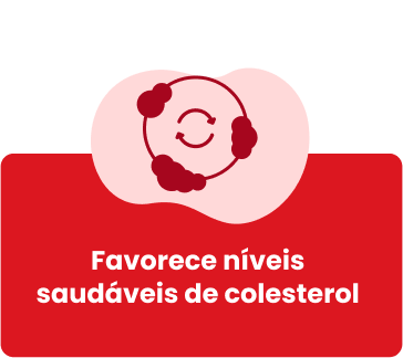Favorece níveis saudáveis de colesterol